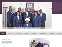 Tablet Screenshot of hoodfuneralhome.org